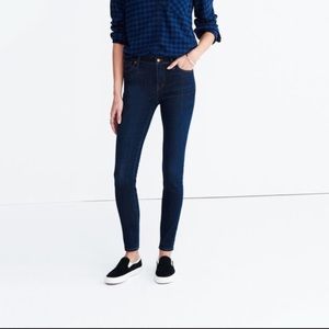 Madewell 9” high rise skinny